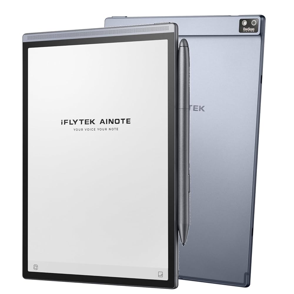 iFLYTEK AINOTE Air 2 E-Ink Tablet, 8.2 Inch Note and E-Paper