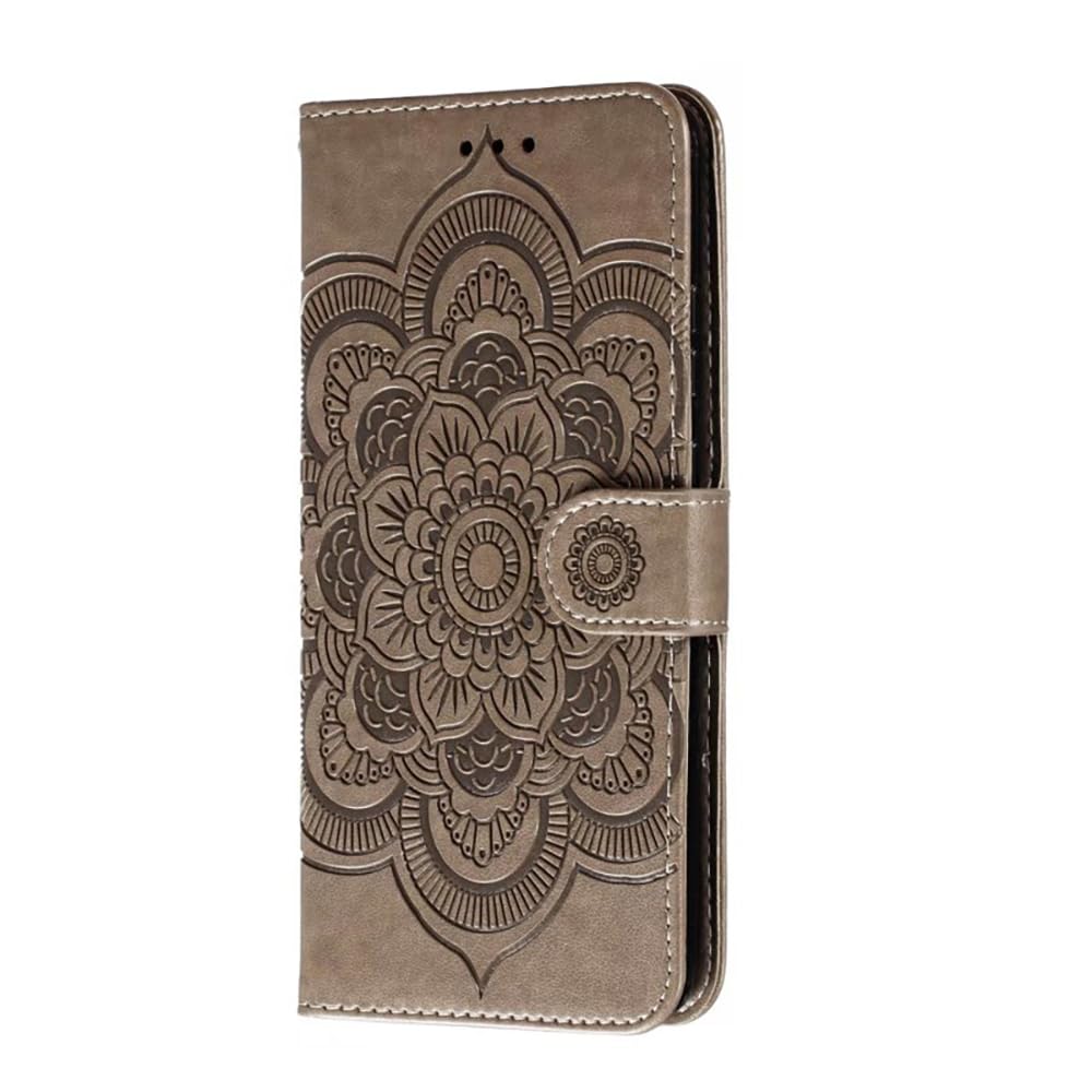 shingtomua for Samsung Galaxy Note 9 Case Wallet with Card Holder Kickstand Magnetic Soft Leather Flip Fold Case for Samsung Note 9 Cover (Gray)