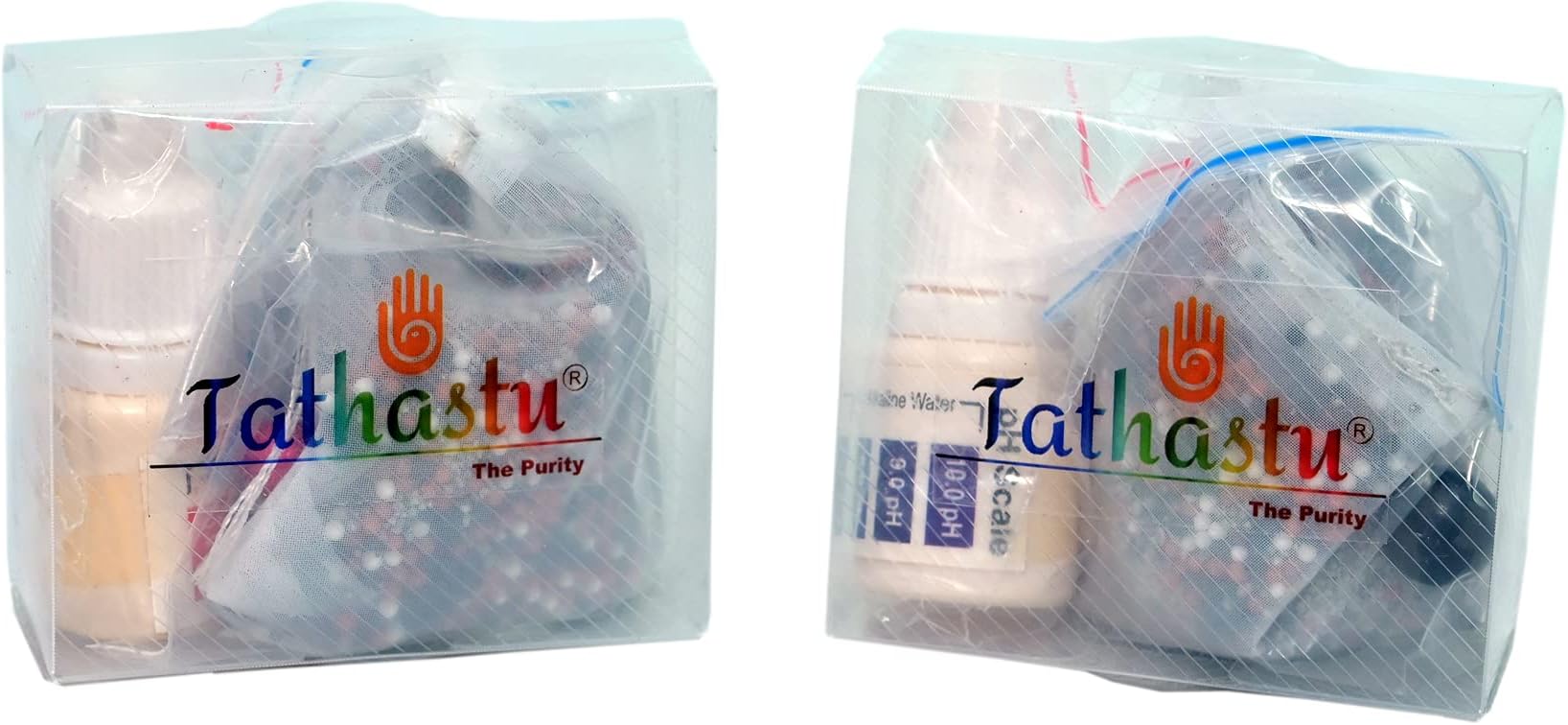 Tathastu The Purity Alkaline Water Aqua Beads Jumbo Natural Stone Minerals Increase pH ORP and add Minerals for with PH Tester