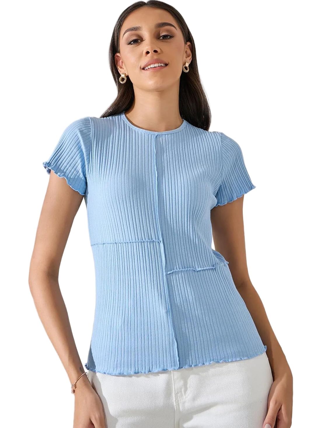 Women Elegant Top | Perfect for Casual & Office Wear | Soft, Breathable Fabric