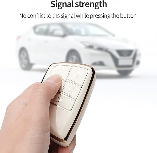 Miniatura 5 de Bqepe para llavero de Chevrolet, funda para llave compatible con 2021-2025 GMC Silverado Sierra 1500 2500HD 3500HD, carcasa de llave inteligente