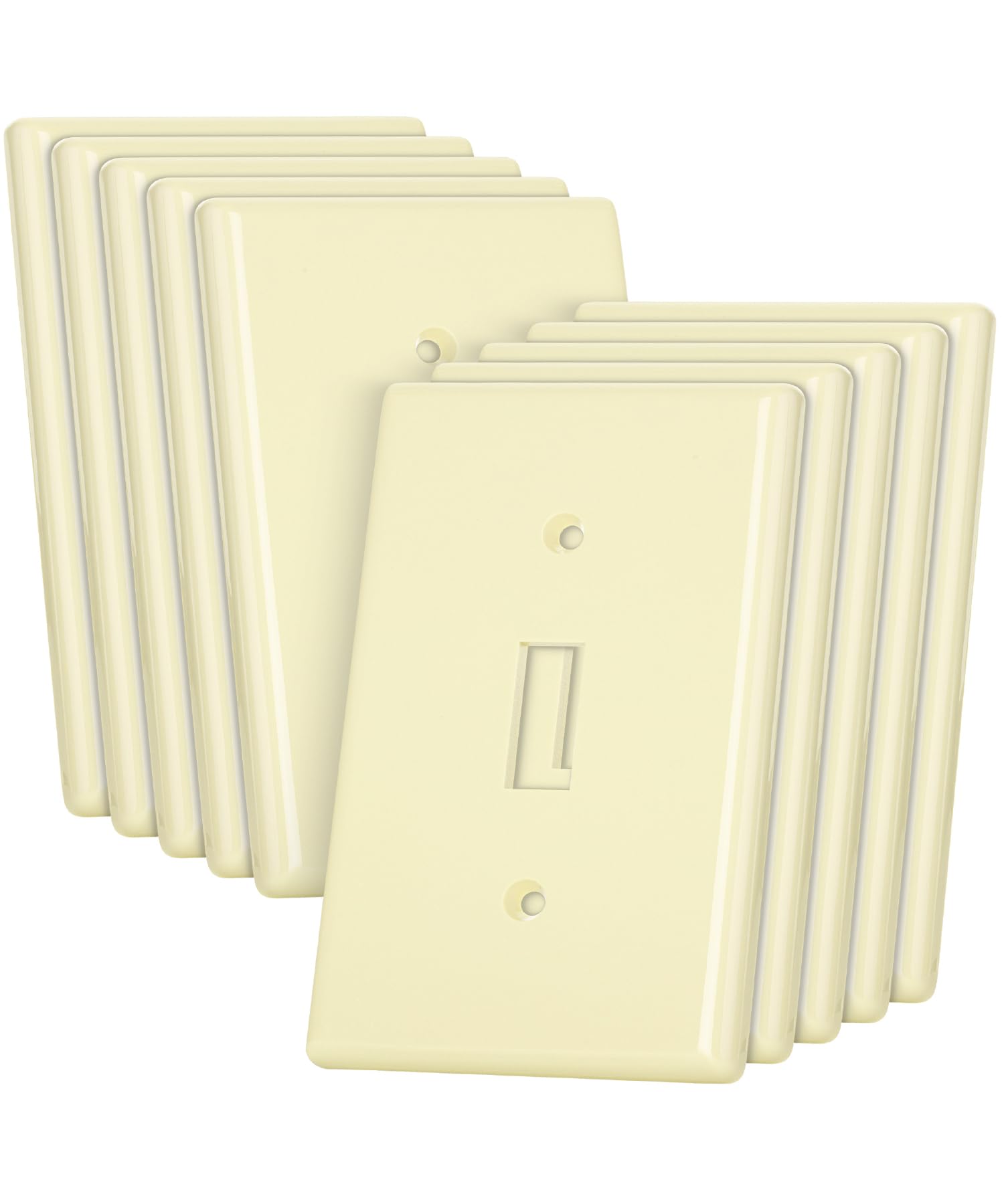 Caches pour interrupteur Bates lightalmond pour harmoniser votre salon