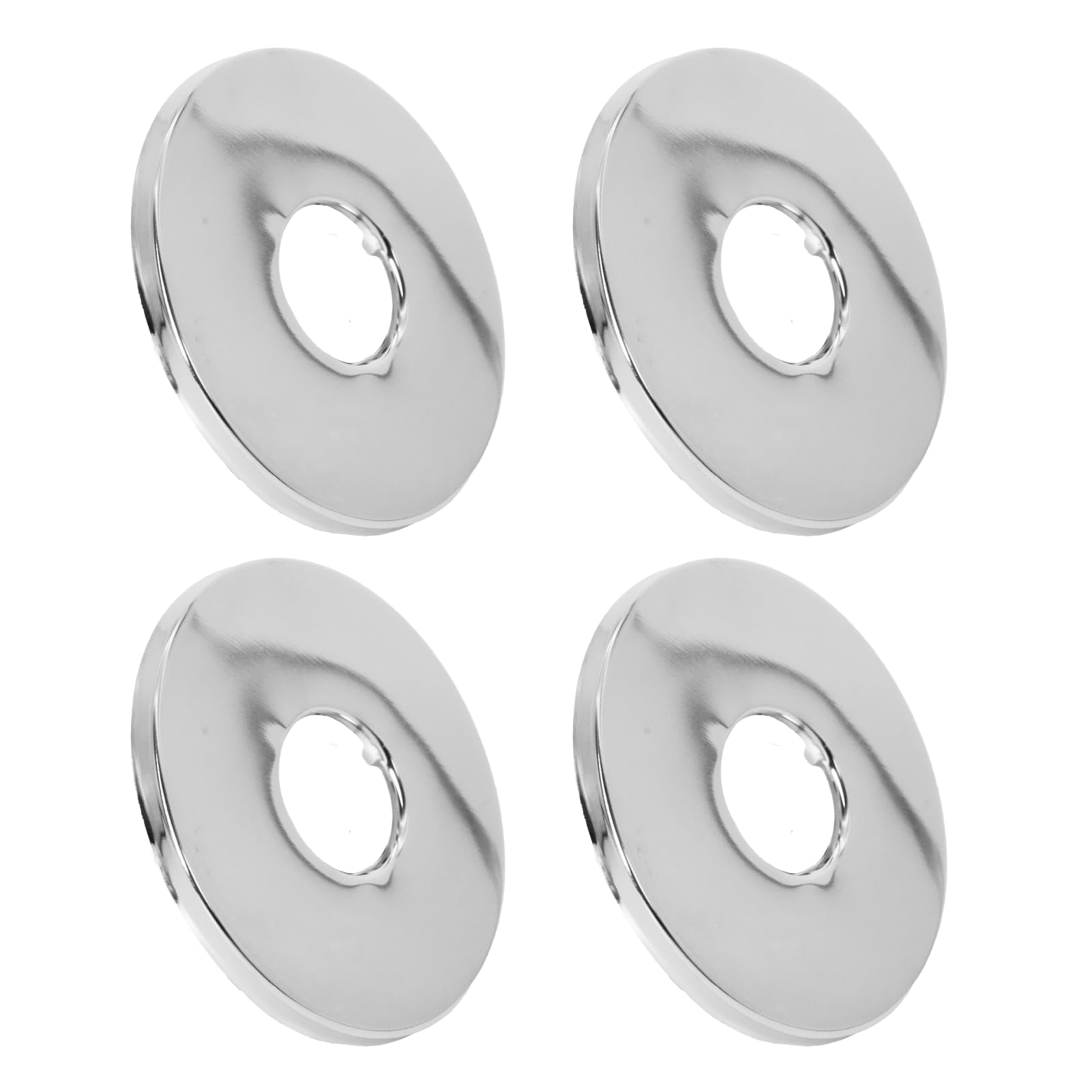 Hugwish tap Shower Pipe Cover Plate 3/4 inch 27 mm x 80 mm x 5 mm in Height 4pcs