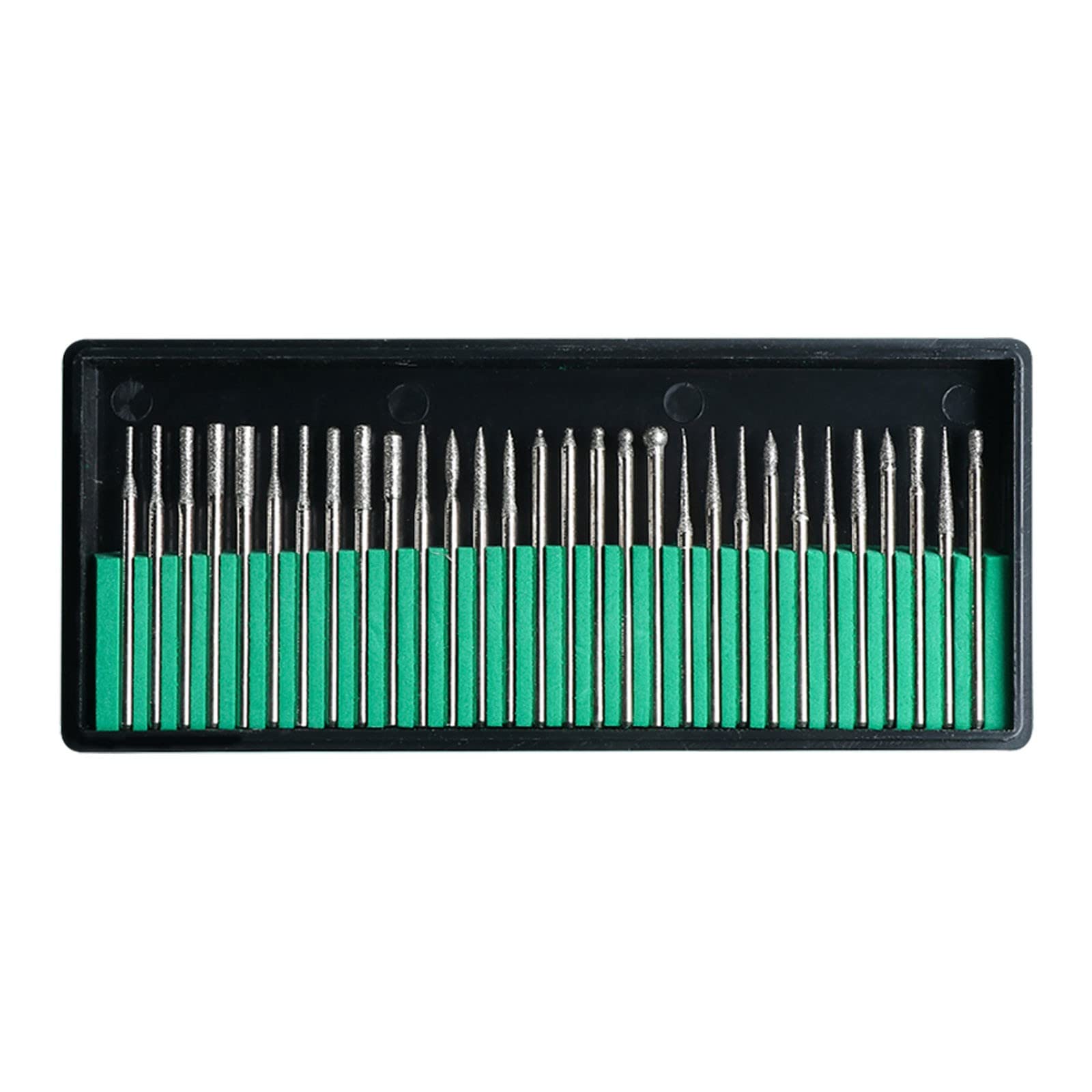 Cuticle Clippers Black Nail Drill Bits Set,Diamond Sand Nail Files Drill Cuticle Polishing Bit Nail Grinding Head Electric Manicure Set For Removing Acrylic Nails Gel Nail Care Kit (C, One Size)