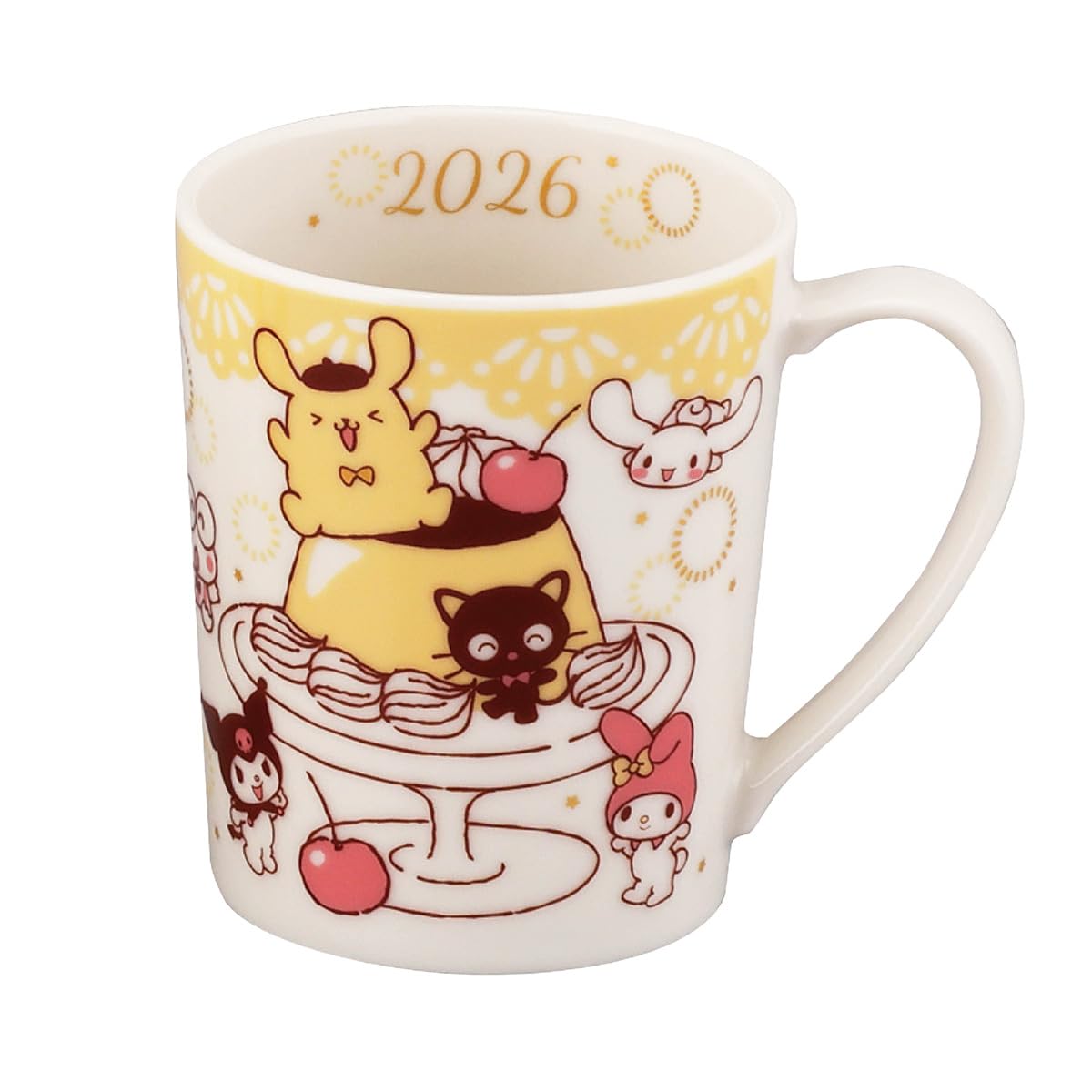 Amazon.co.jp: サンリオ (SANRIO) 2026年 イヤーズ マグカップポムポム