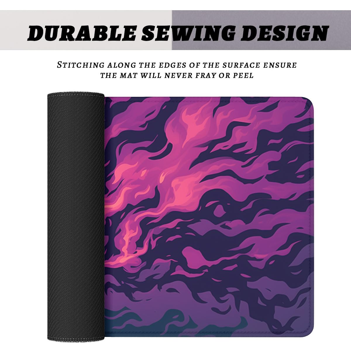 Alfombrilla de ratón para juegos con diseño de calavera de terror, diseño gótico del Día de los Muertos, tamaño XL, alfombrilla de mouse grande extendida para teclado para laptop, alfombrilla de