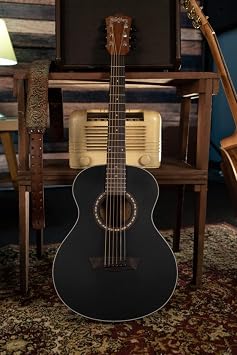 Washburn Apprentice G-Mini 5 with Gigbag, Black Matte (AGM5BMK-A)