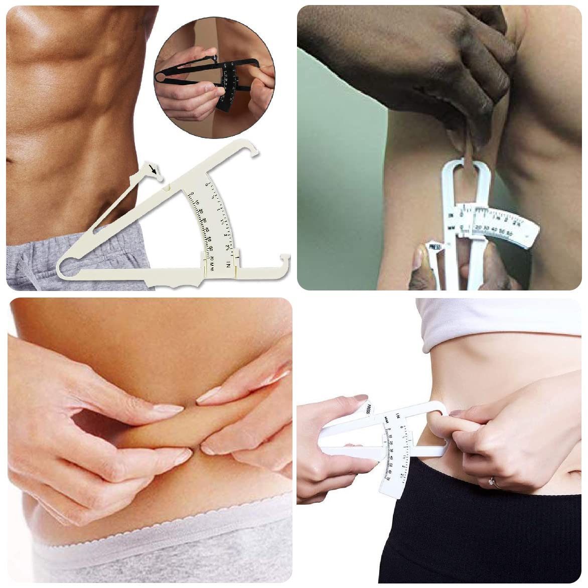 Buy Now Syga Body Fat Caliper For Body - Skinfold Calipers For Accur... 1 Buy Now Syga Body Fat Caliper For Body - Skinfold Calipers For Accur...