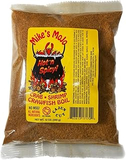 Mike's Mojo Hot n Spicy Crab, Shrimp and Crawfish Boil - 12 OZ