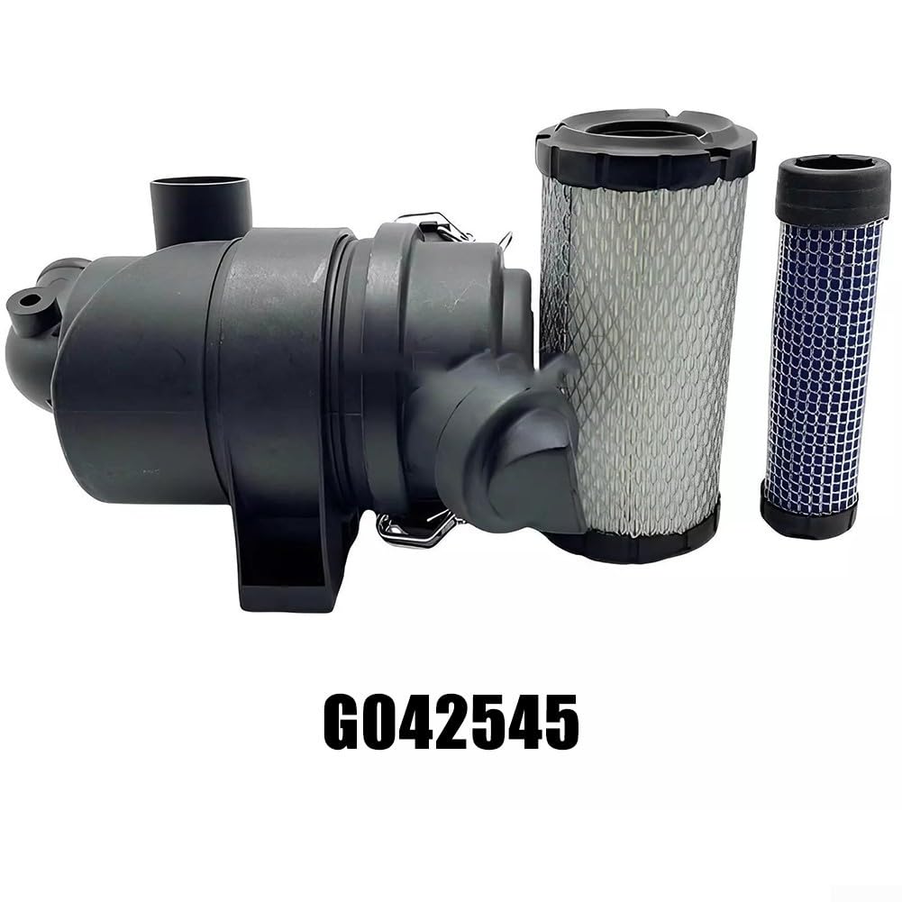 Zilimontt Robuster Motor-Luftfilter G042545 für Bagger mit P535396-Filter, 1 Luftreiniger und 2 Luftfilter, Lichtmaschinen-Luftfilter