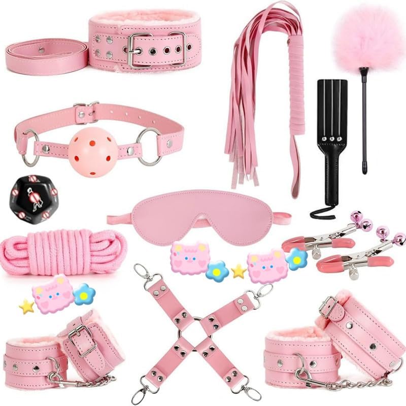Classic Leather 12 Piece Indoor Sports Multifunctional Combination Set, Equipped with Dice and Racket - D10