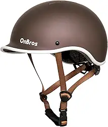 OnBros Capacete de bicicleta para adultos, capacetes ajustáveis para homens e mulheres, capacete juvenil para bicicleta de estrada, mountain bike, ciclismo, urbano