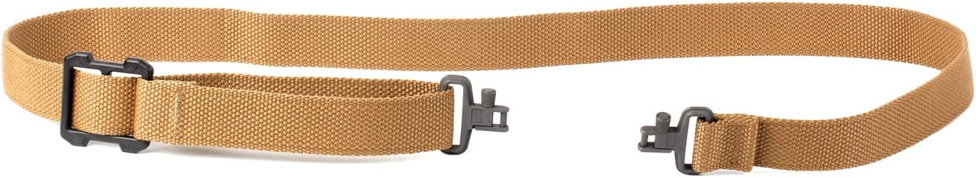 Blue Force Gear Hunting Sling โ Universal Easy-to-Install Carrying Harness โ Sling with Swivels & Adjustable Strap โ Ergonomic Shoulder Accessory Attachment โ 48" L x 1.25" W