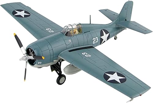 Fighter 3D Puzzles Kits de modelos de plástico, escala 1/48 F4F-4 modelo Wildcat Fighter, juguetes para adultos y regalo, 19.6 x 13.9 pulgadas