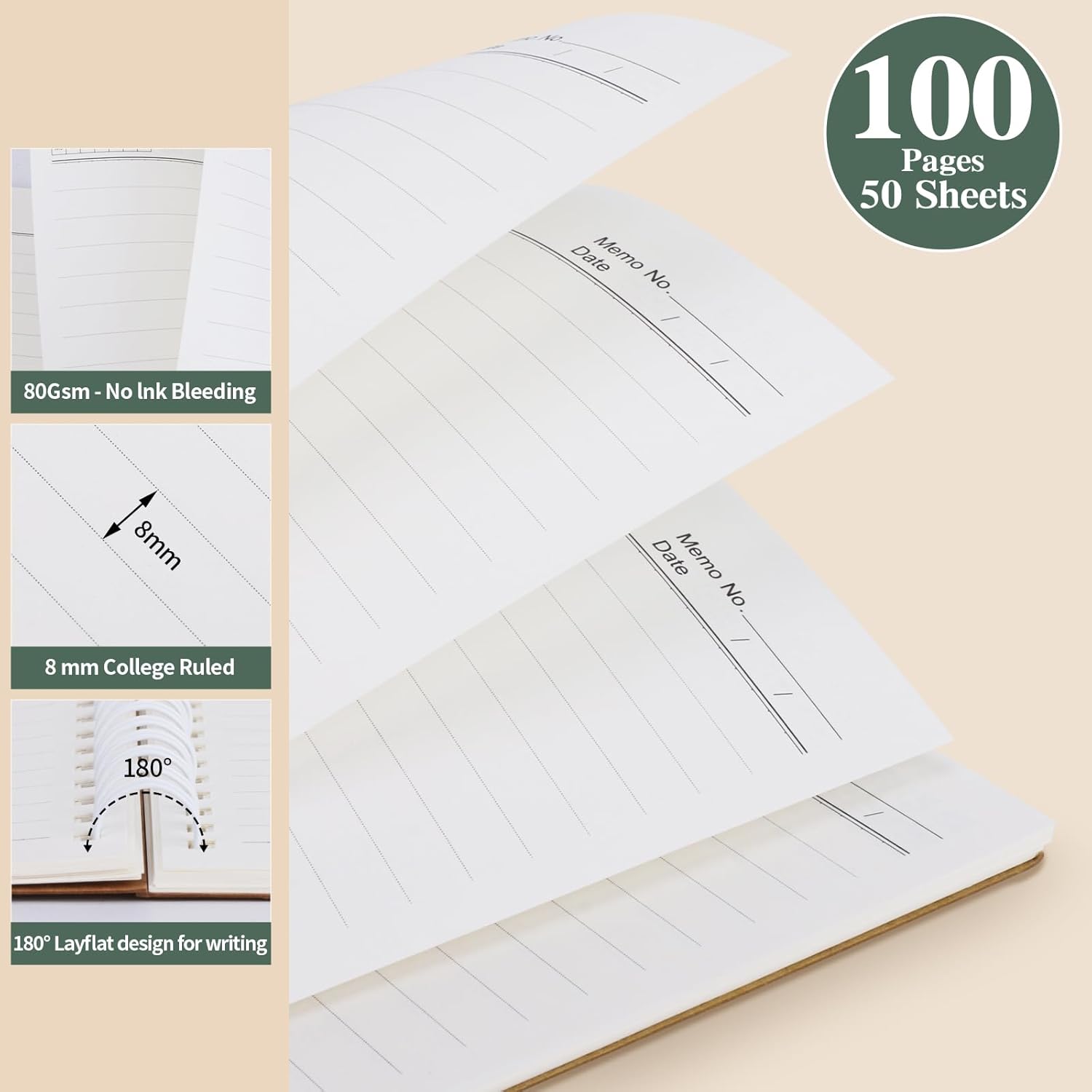 Team Gifts Team Definition 100 Pages Spiral Notebook 2 Pcs,Team Appreciation Gifts for Employees journals for writing,Notebook For Work,Team Member Gifts for Colleagues,Employee (Team Definition) - Image 3