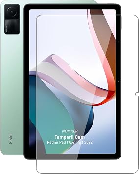 Nomker Xiaomi Redmi Pad 10.6 inch Compatible Tempered Screen Protector Unbreakable Glass 2022