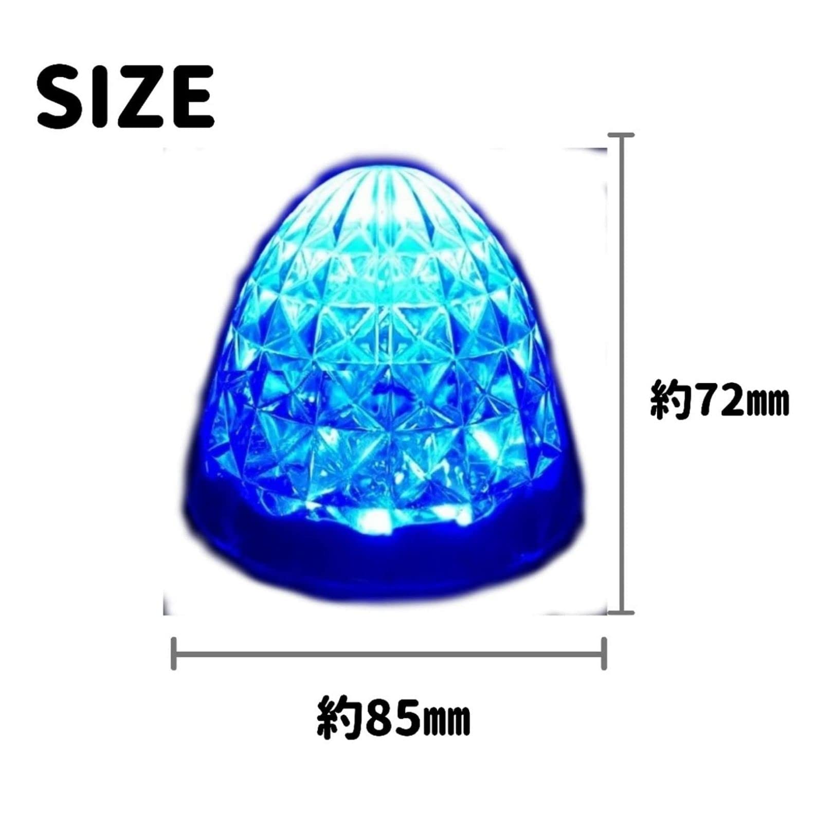 フルハーフLEDマーカー10個セット マーカーランプ led 24v 10個セット サイドマーカー バス