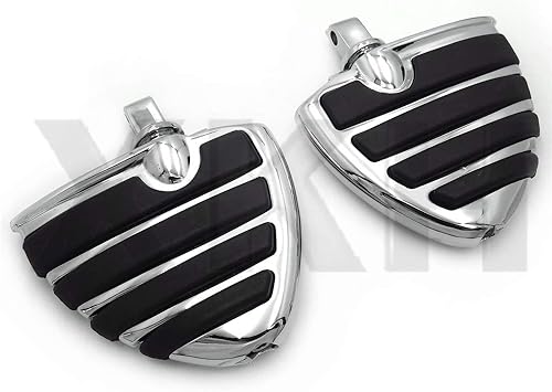 Miniatura 3 de SMT- - Mini tabla de suelo con ala de aluminio cromado compatible con Victory Cross Roads todos los modelos (trasero) B07PW2TSKG