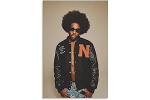 Brent Faiyaz R&B Singer Album Cover Art Print on Canvas