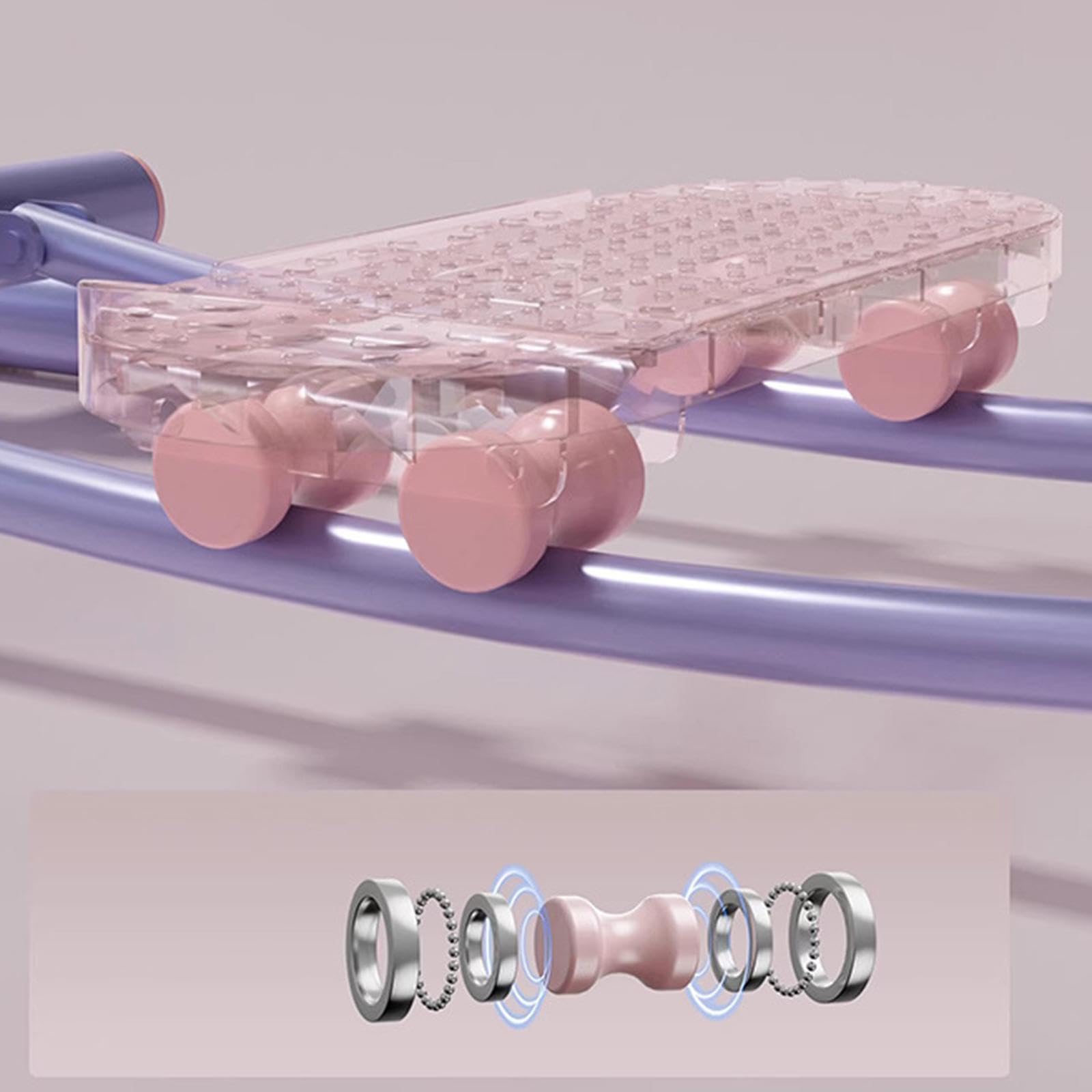 Equipo de Ejercicios para Piernas, Dispositivo para Adelgazar Piernas, Plegable, para Fitness en Casa, Soporta hasta 150 Kg, Máquina de Ejercicios Par