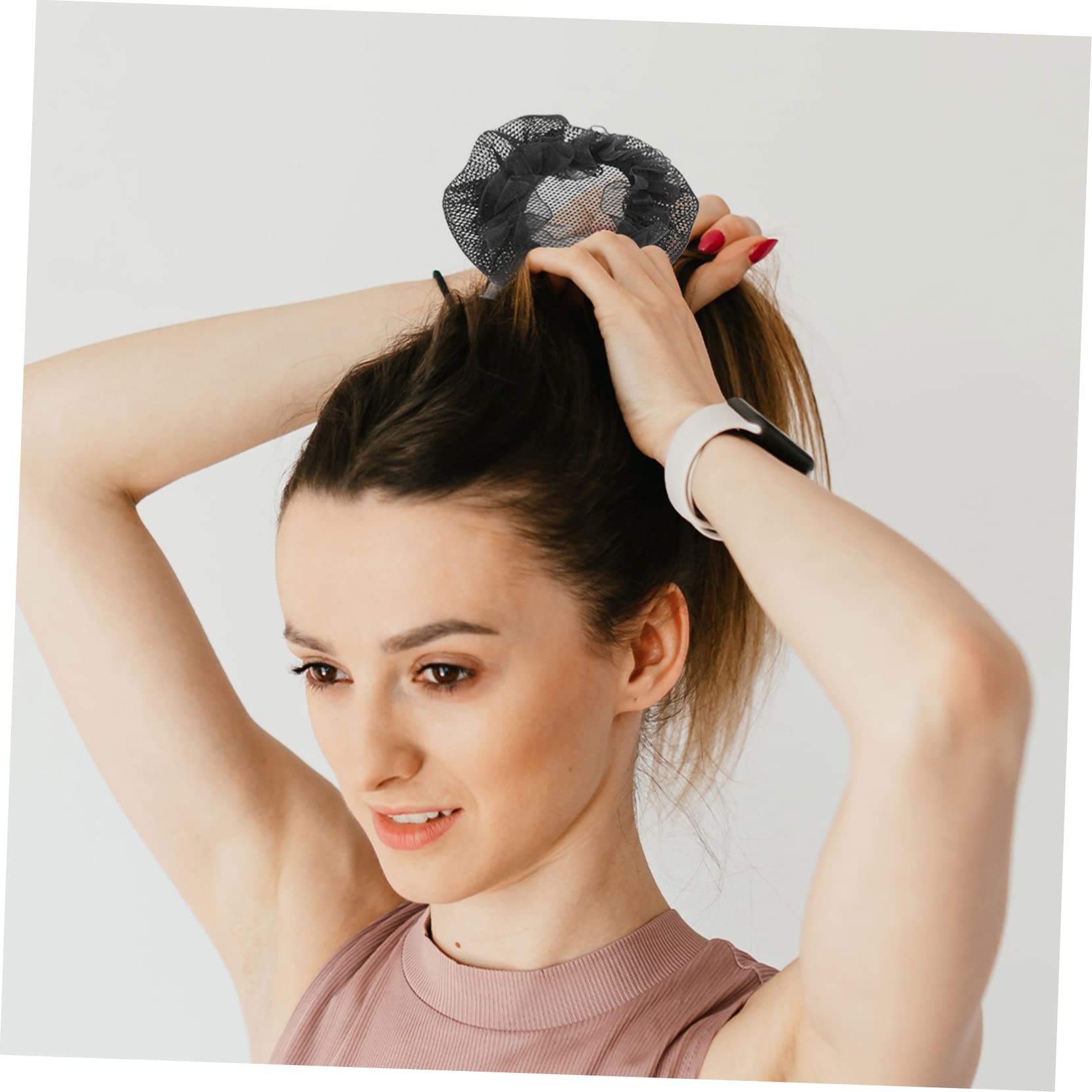 FRCOLOR 5sätze Haar Netz Unsichtbare Elastische Haarnetze Für Und Mädchen Atmungsaktives Haarschmuck Frisuren Für Und Hochsteckfrisuren