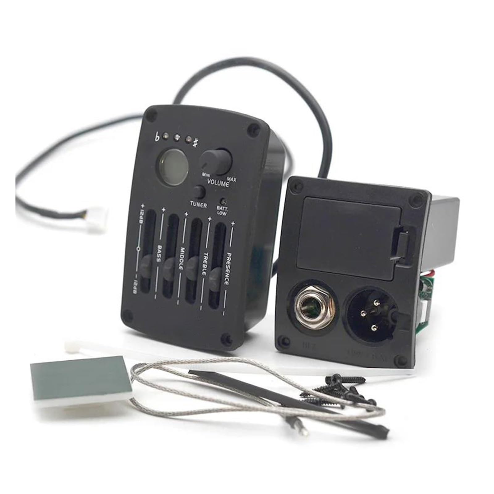 Preamplificatore Per Chitarra Acustica Con Equalizzatore A Quattro Bande E Accordatore Bk