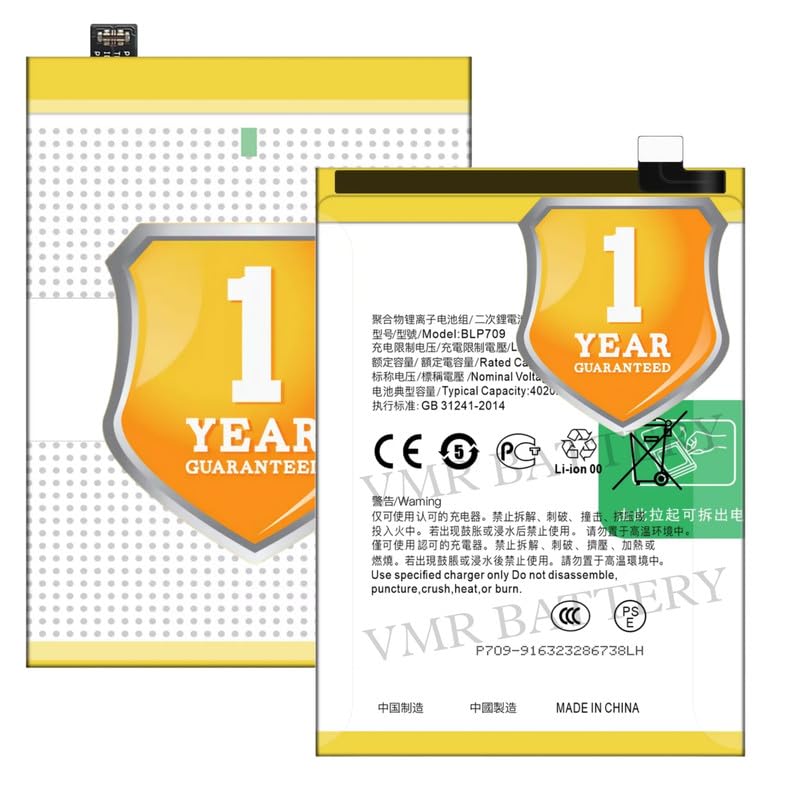Image of Original BLP709 Battery Compatible for Oppo A9 (2019) (CPH1938, PCAM10) | Oppo A9x (PCEM00) - (4020mAh) - 1 Year Warranty K7