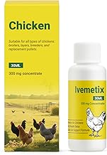Unikuche 1vemetix Dew0rmax for Chickens, Broilers, Layers, Breeders & Replacement Chickens, 30 mL Concentrate