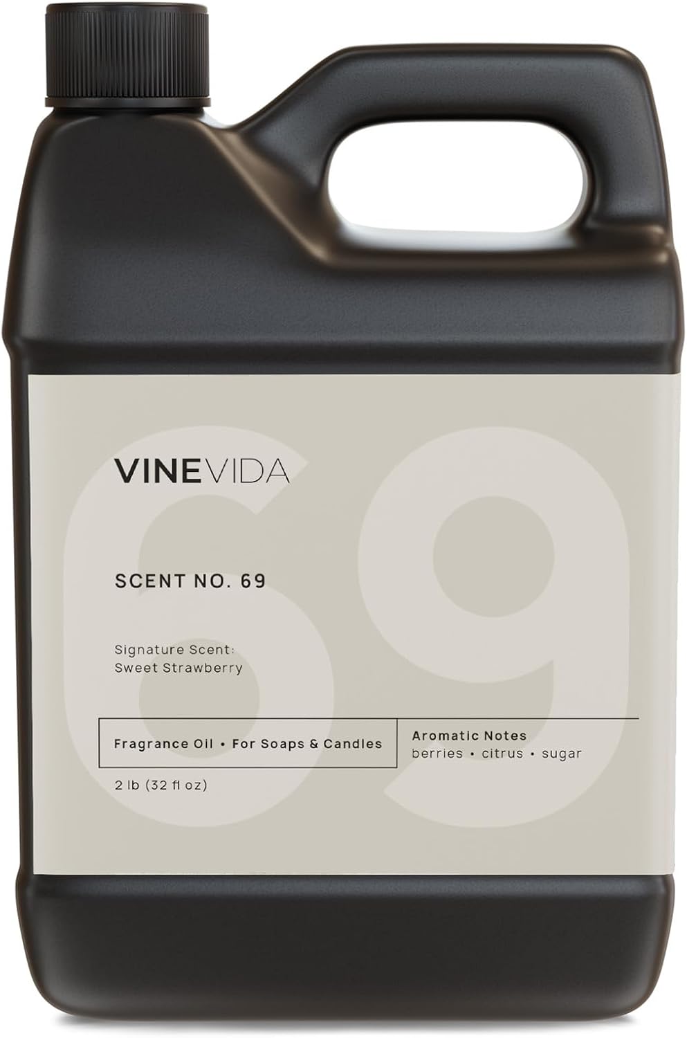 VINEVIDA [32oz] Sweet Strawberry Fragrance Oil for Soap Making Scents for Candle Making, Perfume Oils, Soy Candles, Home Scents Oil Diffusers, Bath Scent Bomb Oils, Linen Spray, Lotions, Car Freshies