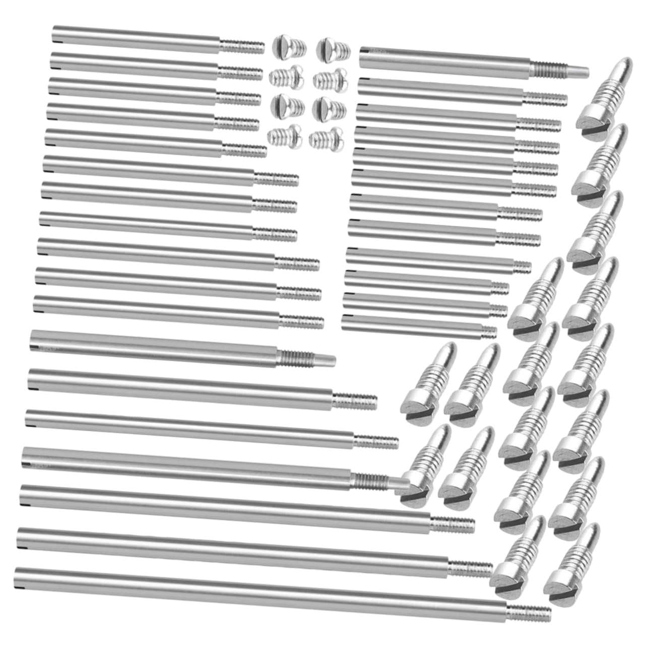HEMOTON 1set Bassoon Repair Kit Complete Accessories Shafts Screws Spacers for Wind Instrument Maintenance Tools for Easy Installation and Replacement