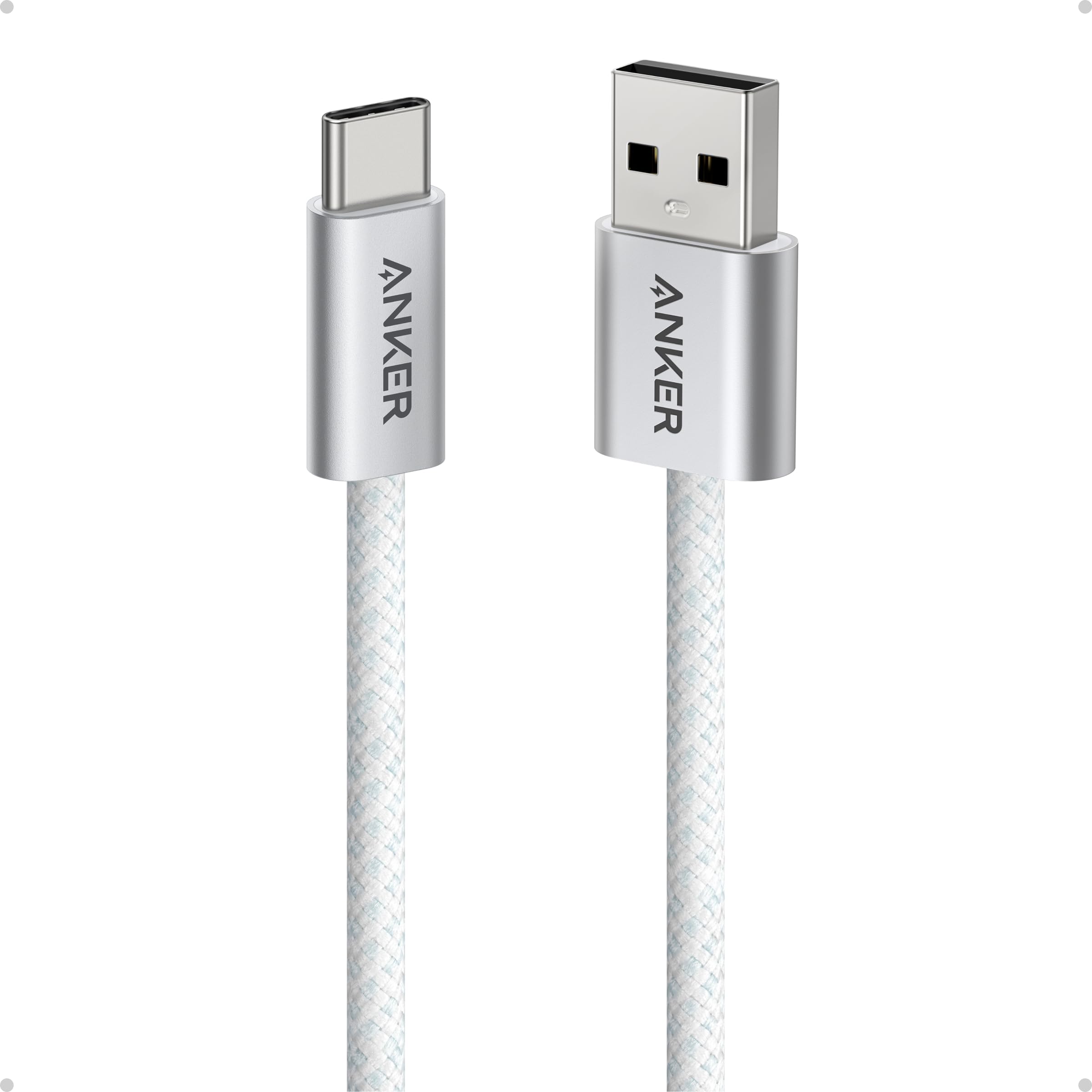 Anker Zolo USB to USB C Cable, Seamless CarPlay Connection, Durable and Braided Type C Cable, Premium Look with Slim Connector, for iPhone 17/16