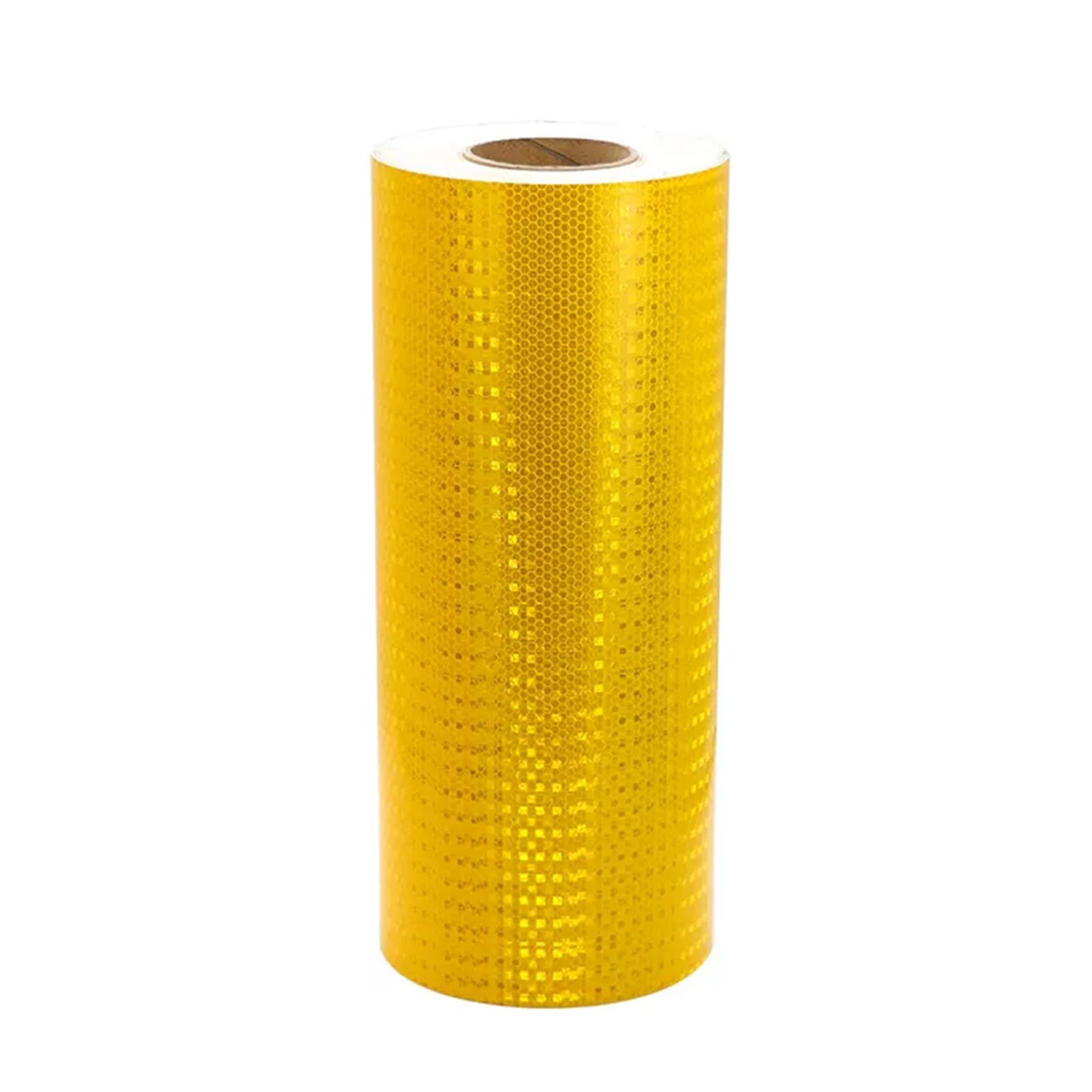 Ruban de signalisation, Ruban réfléchissant auto-adhésif de 50 mètres x 40 cm, ruban d'avertissement haute intensité(Yellow)
