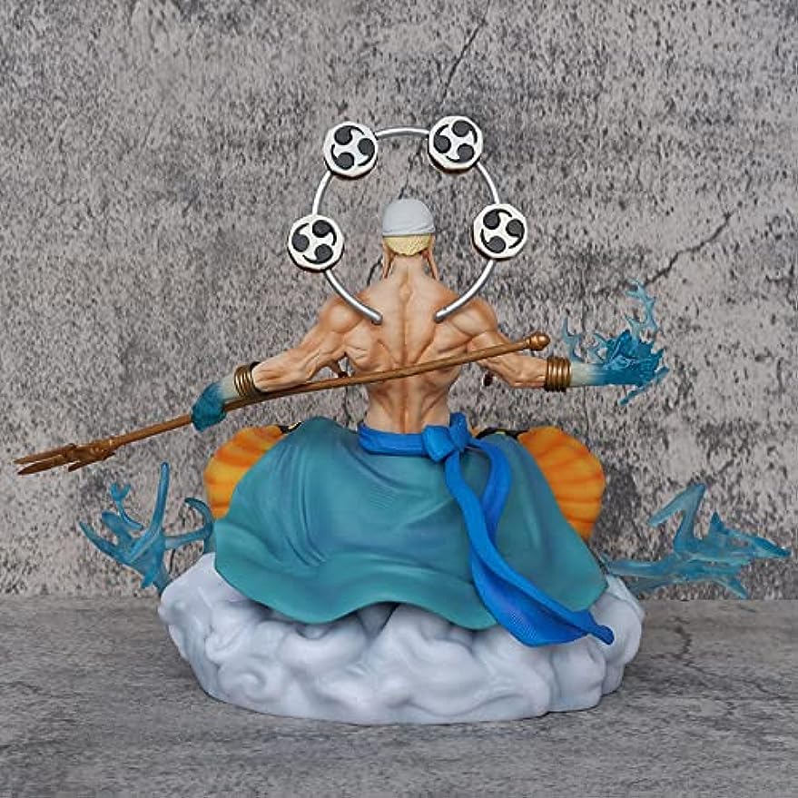 PVC ワンピース　ONEPIECE　フィギュア　エネル Amazon.co.jp: ワンピース エネル 雷神形態 戦闘Ver. スタチュー