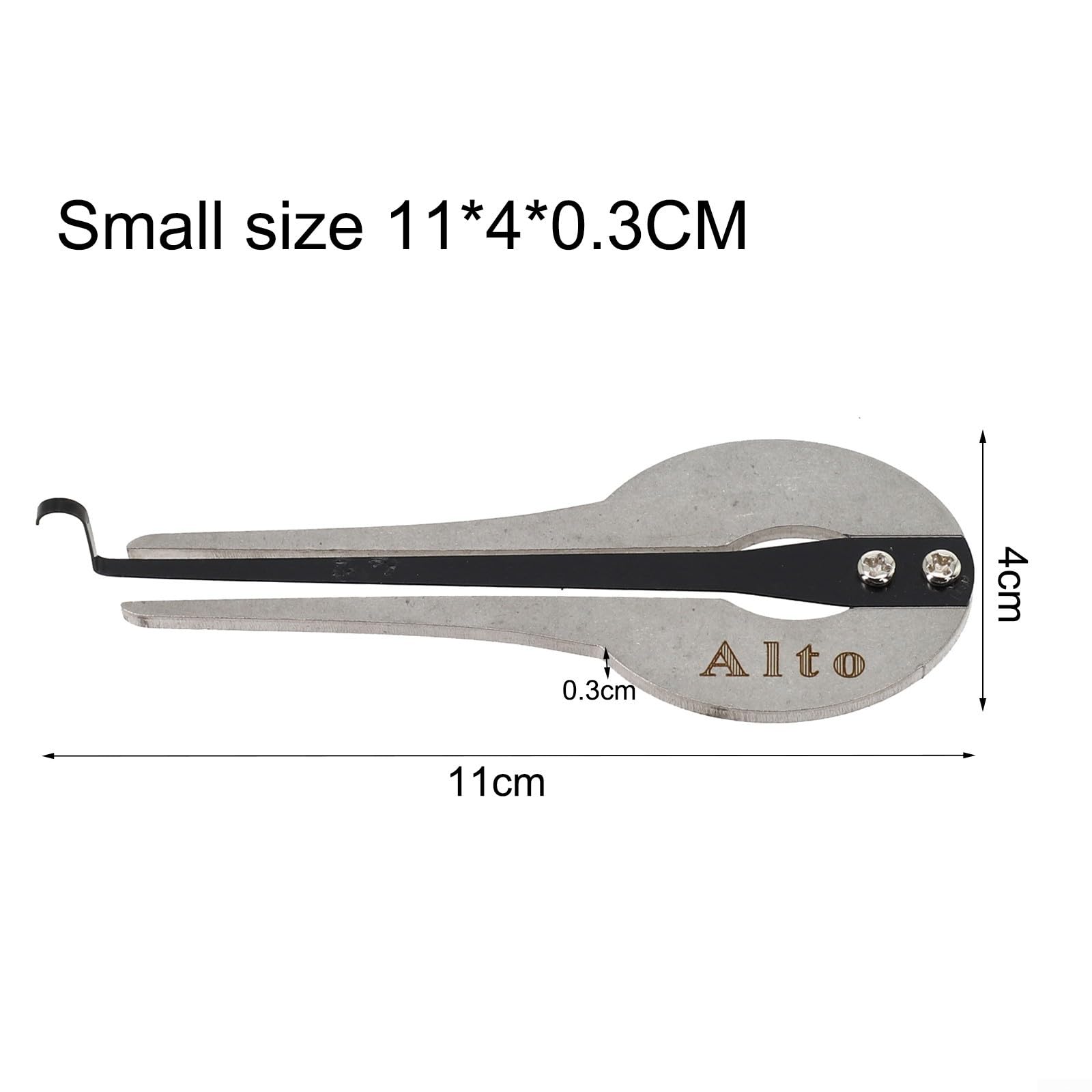 Arpa Ebrea (jaw Harp) In Acciaio Inossidabile Con Custodia In Legno Di Cedro – Artigianale Da Dmitry Glazyrin, Modello Scythian Wizard
