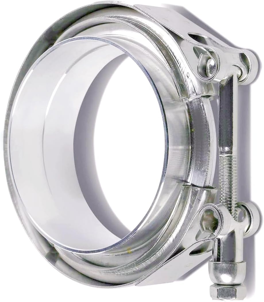 3" Aluminum Flange+Stainless Clamp for Turbo Intake Piping
