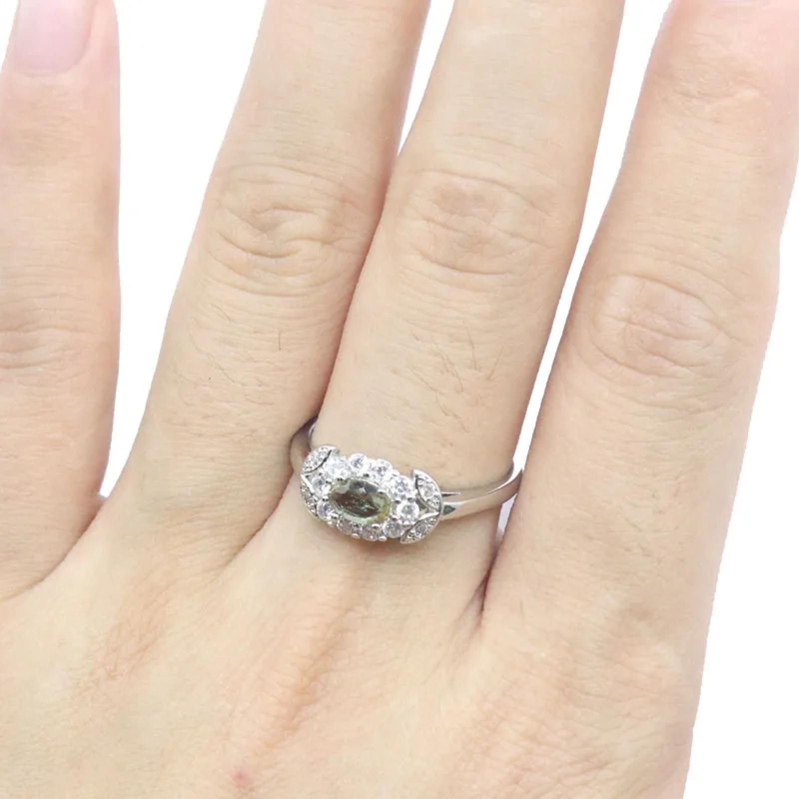 Ring Ringe Damen Bijouterie Herren 13 X 8 Mm Roter Rubin, Farbwechsel-Topas, Mystic Topas- Ringe, Viele Größen 7,75 Zultanitel