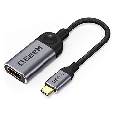 QGeeM USB C to HDMI Adapter 4K Cable USB Type-C to HDMI Adapter Thunderbolt 3 4 HDMI for