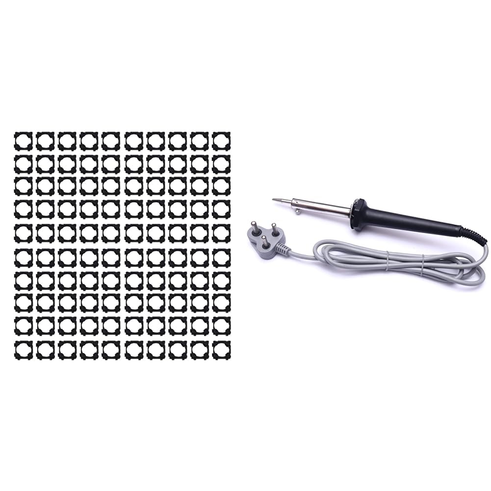 Electronic Spices PACK OF 100 18650 BATTERY HOLDER SPACER For CELL CYLINDRICAL LI-ION 18650 BATTERY-picture-31
