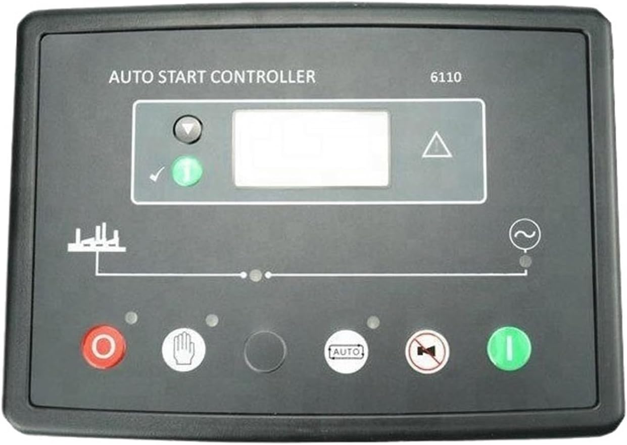 DSE6110 Generator Controller auto Start Diesel genset Control Panel Remote Charging Controller DSE6120 DSE6110(DSE6110 Replacement)