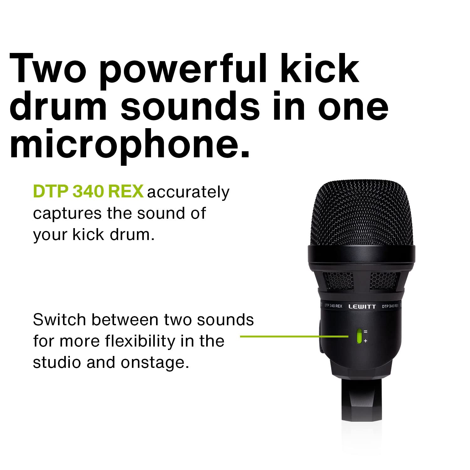 SET MICROFONI BATTERIA LEWITT BEATKIT
