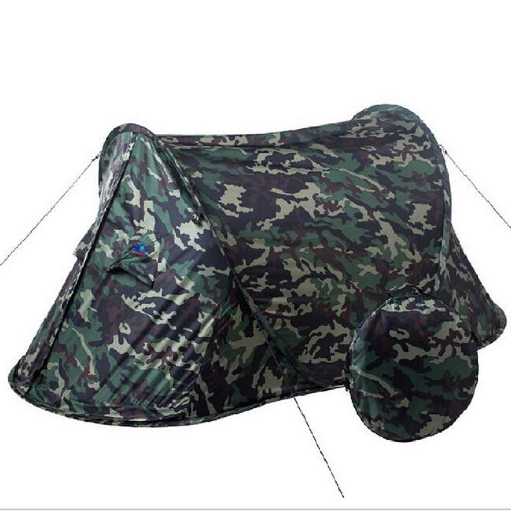 Gocher Outdoor Portable Automatic Pop Up Tent Camouflage Hiking Camping Fishing Tent Ultralight Waterproof Tent for 1-2 Person-?camo?