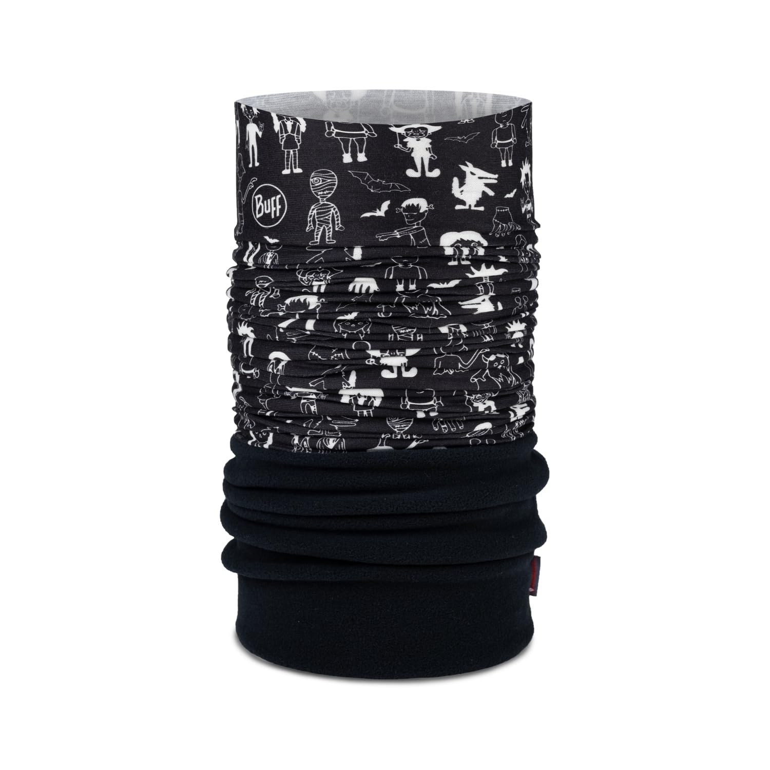 Buff Polar Multifunctional Neckwear Black Unisex Youth