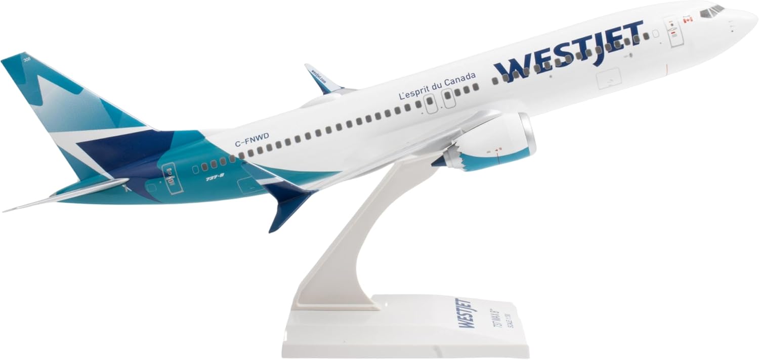 Daron Skymarks WestJet 737Max8 1/130 New Livery