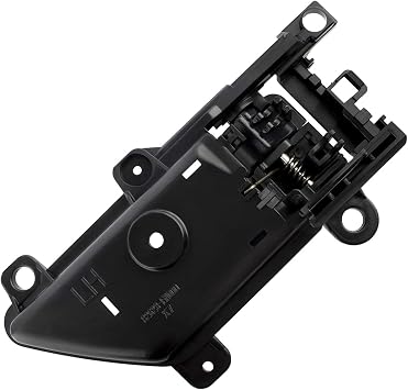 Front or Rear Left Driver Side Inside Interior Door Handle Textured Black for Hyundai Veracruz 3.8L 2007 2008 2009 2010 2011 2012, HY0819627 82610-3J000 826103J000