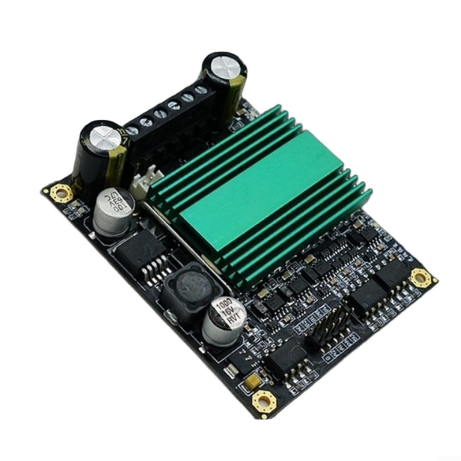 100A Dual H Bridge DC Motor Driver Board con Optoacoplador Aislamiento 12V-48V Compatible para Sistemas de Control Vehículos