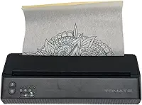 Impressora Térmica Portátil para Decalque de Tatuagem com Interface USB Conexão Android IOS e Windows