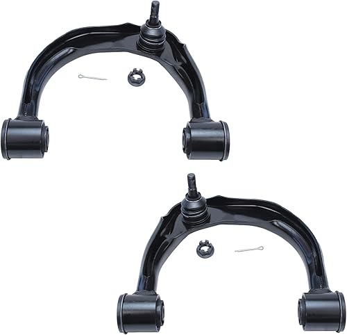 Miniatura 468 de Detroit Axle - Kit de brazos de control delanteros de 4 piezas para Chevrolet Aveo Aveo5 Pontiac G3 Wave Wave5 Suzuki Swift+, 2 brazos de control