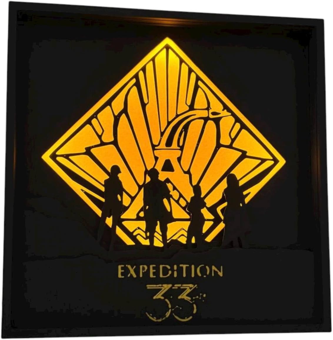 Generico Strike3D Expedition Lamp Figures USB 33 Night Light Table Lamp with Light (USB Power)