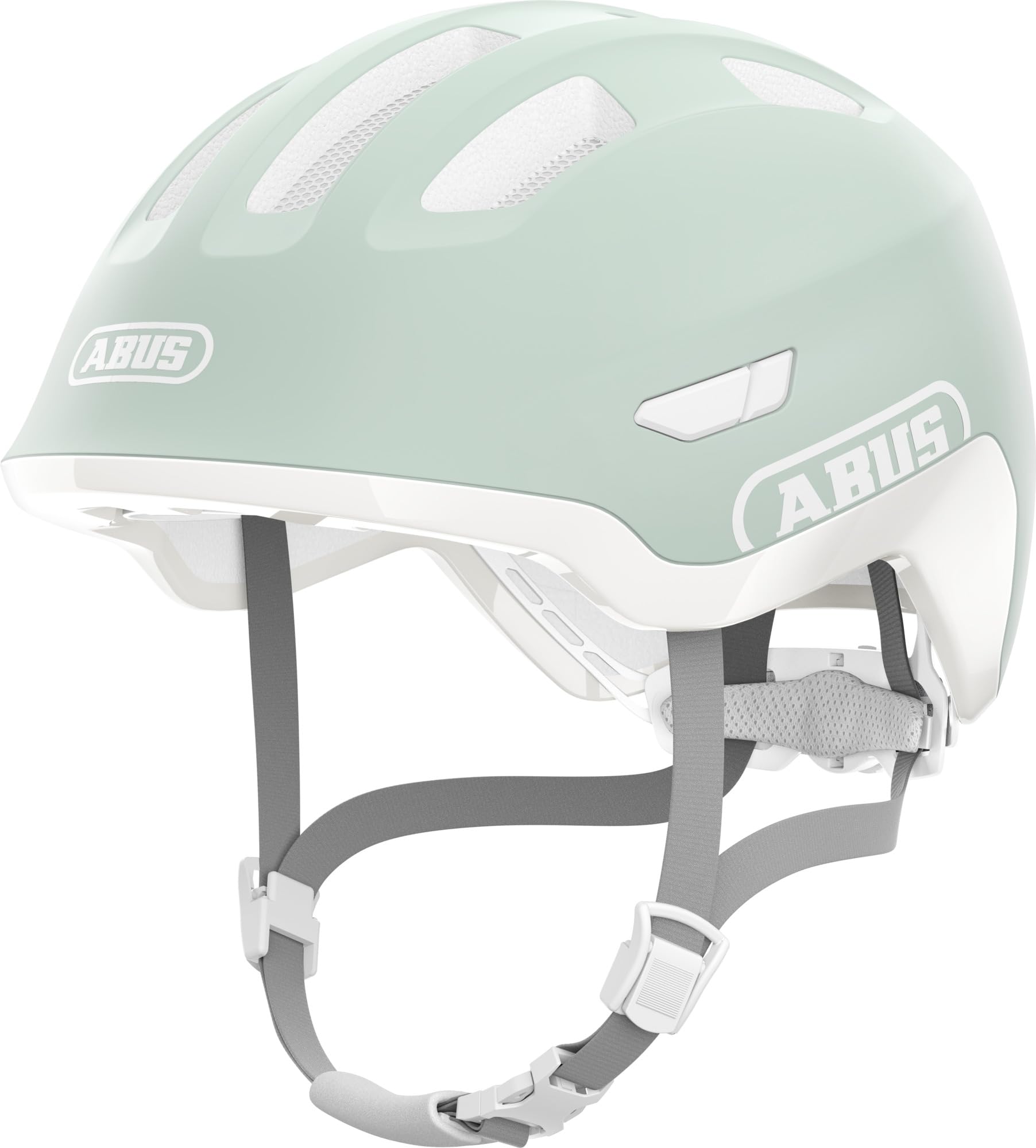 Abus, Casco per Bambini ABUS Smiley 3.0 ACE LED Casco da Ciclista per Bambini Piccoli con Vestibilità Avvolgente e Spazio per una Treccia, per Ragazze e Ragazzi