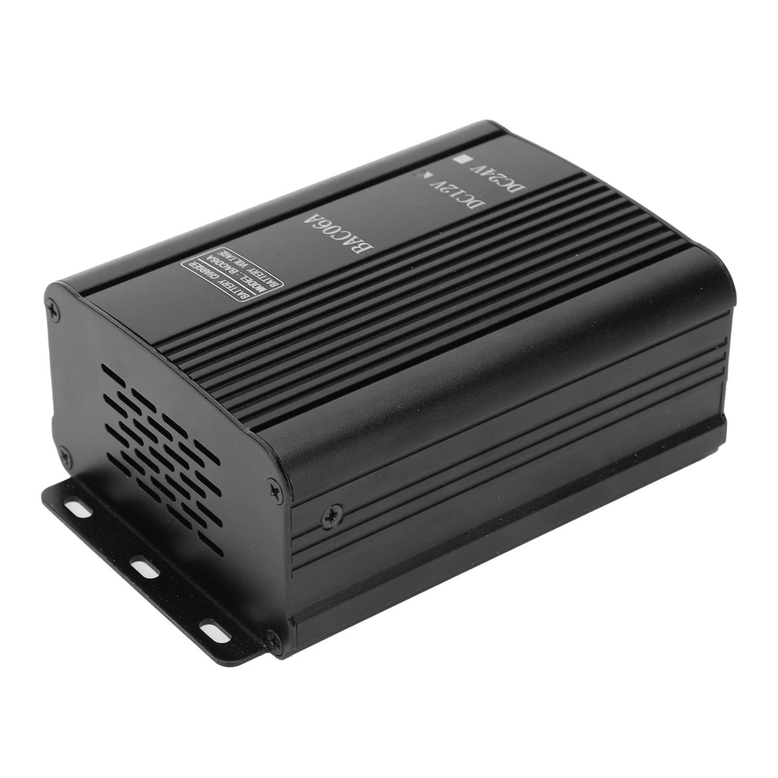 Fafeicy DC12V 6A Batería del Generador, Aleación DE Aluminio BAC06A AC100-240V Cargador DE Cargador, Protección DE Memoria DE Cortocircuito Sobrecargado (DC12V6A)